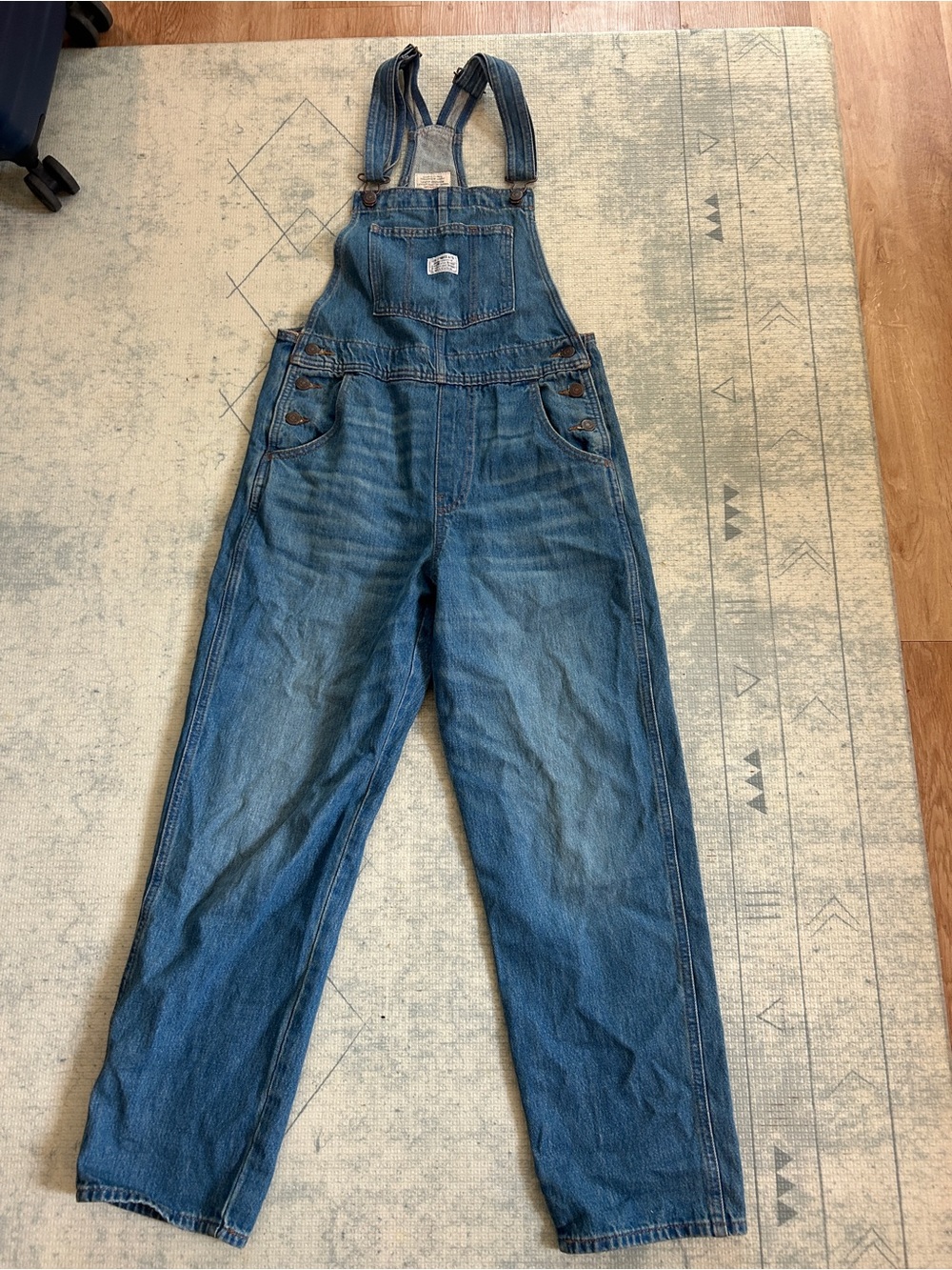 Levi’s Blue Denim Overalls
